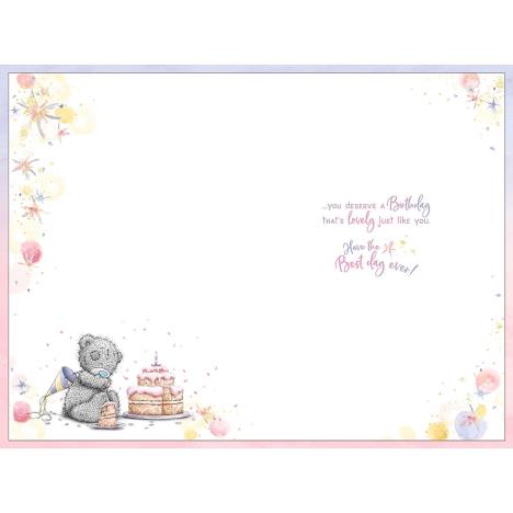 Daughter Me to You Bear Birthday Card Extra Image 1